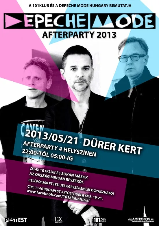 Depeche Mode afterparty a Dürer Kertben