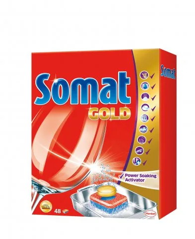 Hatékony gépi mosogatás - Somat Gold