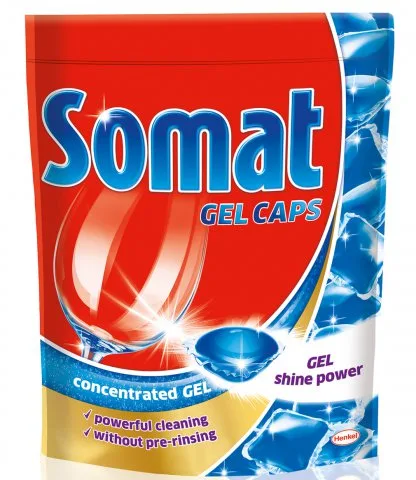 Új Somat Gel Caps gépi mosogatószer 