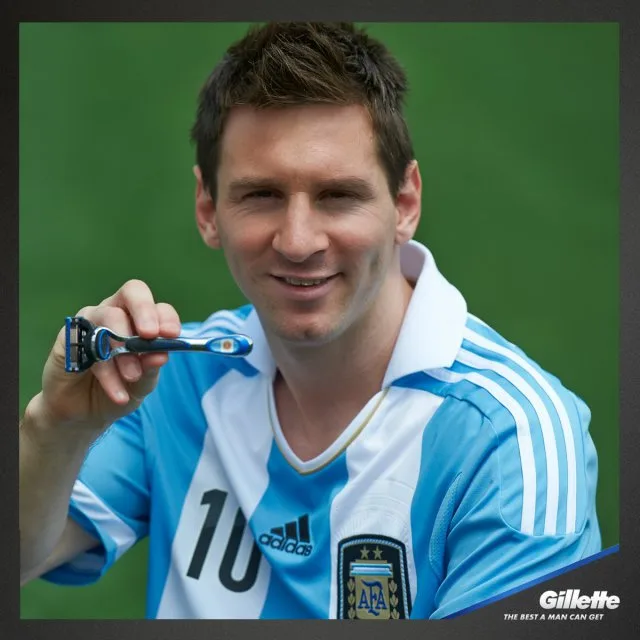 A Gillette bemutatta új nagykövetét, Lionel Messit