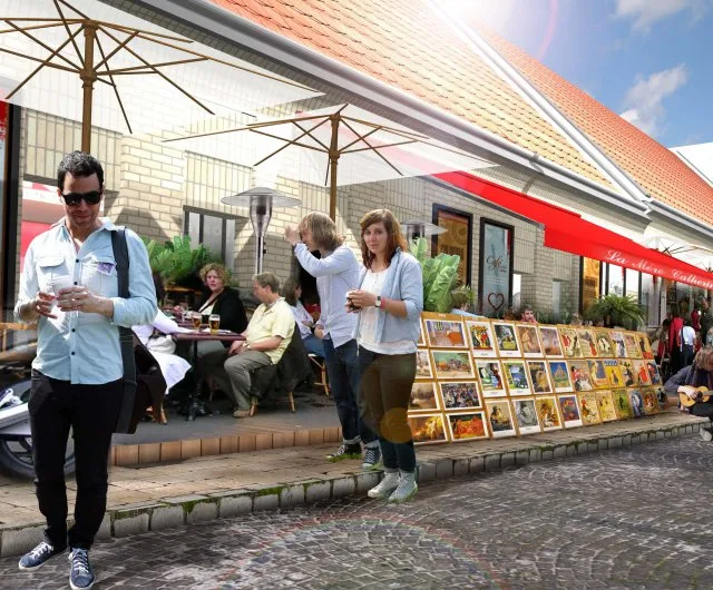 Új gasztronómiai és szórakoztató komplexum épül Budán