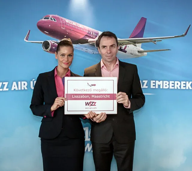 A Wizz Air új útvonalat indít Lisszabonba és Maastrichtba