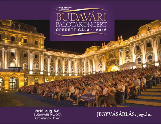 Operett koncert az Oroszlános udvarban