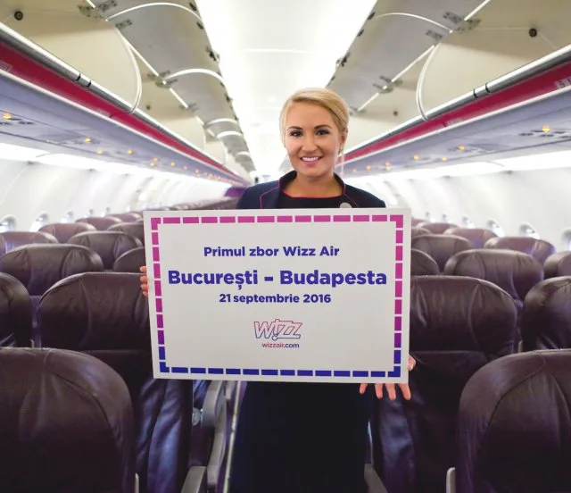 Elindult a Wizz Air Budapest-Bukarest járata
