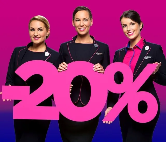 Tavasznyitó akció a Wizz Airtől: - 20%