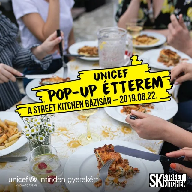 Pop-up étteremmel  a gyerekekért
