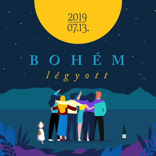 Bohém Légyott - Bor-Tánc Telihold