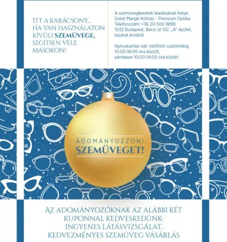 Adományozzon szemüveget!