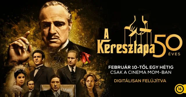 Visszatér a mozikba az 50 éves Keresztapa