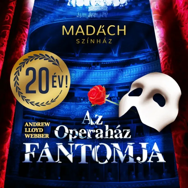 20. születésnapját ünnepli Az Operaház Fantomja