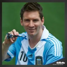 A Gillette bemutatta új nagykövetét, Lionel Messit
