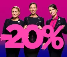 20% kedvezmény minden WIZZ foglalásra július 27-én éjfélig