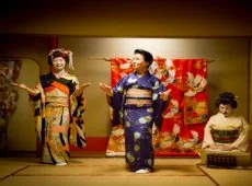 Egyedülálló gésa bemutató Magyarországon