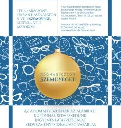 Adományozzon szemüveget!